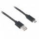 Кабель Cablexpert USB - USB Type-C V 2.0 (M/M), 1 м, черный (CCP-USB2-AMCM-1M)