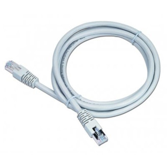 Патч-корд Cablexpert (PP6-0.25M) FTP, литой, 50u штекер с защелкой, 0.25 м, серый