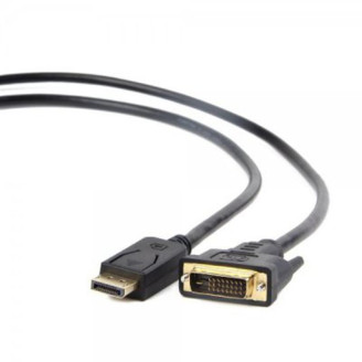 Кабель Cablexpert DisplayPort - DVI (М/М), 1.8 м, черный (CC-DPM-DVIM-6)