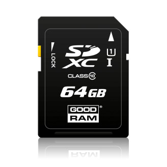 Карта памяти SDXC  64GB UHS-I Class 10 GOODRAM (S1A0-0640R11)