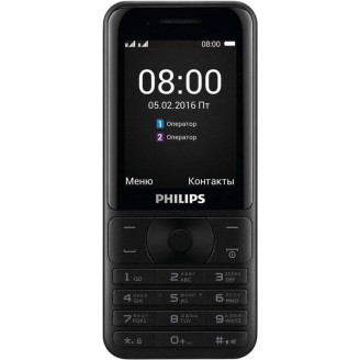 Мобильный телефон Philips Xenium E181 Dual Sim Black