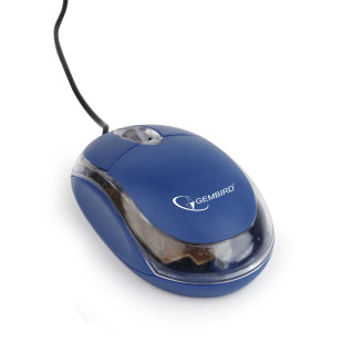 Мышь Gembird MUS-U-01-BT Blue USB