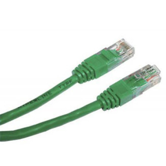 Патч-корд UTP Cablexpert (PP12-1M/G) литой, 50u штекер с защелкой, 1 м, зеленый