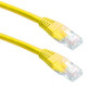 Патч-корд UTP Cablexpert (PP12-0.5M/Y) литой, 50u "штекер с защелкой, 0.5 м, желтый