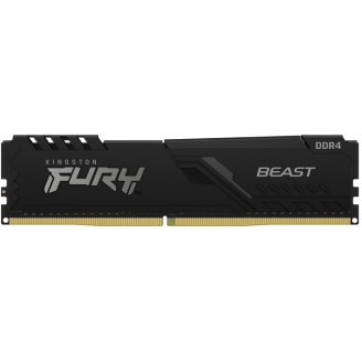 Модуль памяти DDR4 16GB/2666 Kingston Fury Beast Black (KF426C16BB1/16)