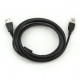 Кабель Cablexpert USB - USB V 2.0 (M/F), удлинитель, ферритовый фильтр, 3.0 м, черный (CCF-USB2-AMAF-10)