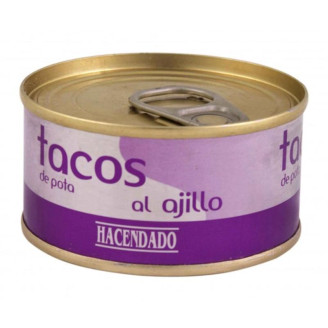 Осьминог Hacendado Tacos Al Ajillo, 80 г (Испания)