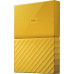 Накопитель внешний HDD 2.5 USB 4.0TB WD My Passport Yellow (WDBYFT0040BYL-WESN)