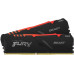 Модуль памяти DDR4 2x16GB/3600 Kingston Fury Beast RGB Black (KF436C18BBAK2/32)