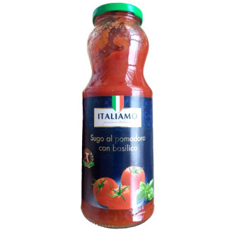 Соус томатный Italiamo Sugo Al Pomodoro Con Basilico с базиликом, 700 г (Италия)