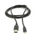 Кабель Cablexpert (CC-mUSB2D-1M) USB2.0(М) - MicroUSB(М), черный, 1м