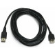 Кабель Cablexpert (CCP-USB2-AMAF-15) USB2.0(М) - USB2.0(F), черный, 4.5м
