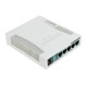 Беспроводной маршрутизатор MikroTik RB951G-2HnD (N300, 5хGE, 1хUSB, 3G/4G support, 600MHz/128Mb, 1000mW, PoE in/out, 2,5 dBi)