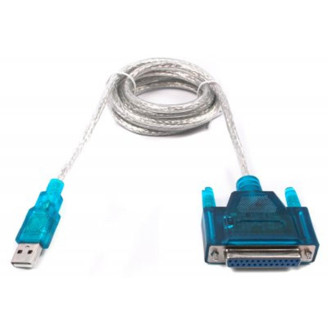 Кабель Viewcon VE 143 USB1.1-DB25F (LPT), 1.2м, блистер