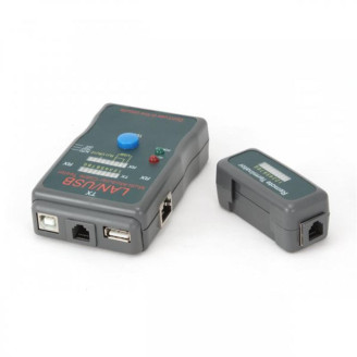 Тестер кабельный Cablexpert NCT-2 для UTP, STP, USB кабелей