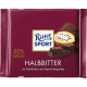 Шоколад Ritter Sport Halbbitter, 100 г (Германия)