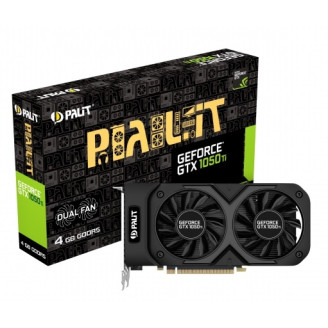 Видеокарта GF GTX 1050 Ti 4GB GDDR5 Dual Palit (NE5105T018G1-1071D)