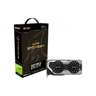 Видеокарта GF GTX 1070 8GB GDDR5 Super JetStream Palit (NE51070S15P2-1041J) Refurbished