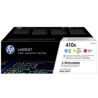 Комплект картриджей HP 410X CLJ Pro M377/M452/M477 (CF411X,CF412X,CF413X) CYM (CF252XM)