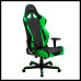 Кресло для геймеров DXRacer Racing OH/RE0/NE Black/Green