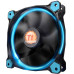 Вентилятор Thermaltake Riing 12 LED Blue (CL-F038-PL12BU-A), 120х120х25 мм, 3pin, черный