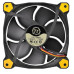 Вентилятор Thermaltake Riing 12 LED Yellow (CL-F038-PL12YL-A), 120х120х25 мм, 3pin, черный