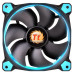 Вентилятор Thermaltake Riing 14 LED Blue (CL-F039-PL14BU-A), 140х140х25 мм, 3pin, черный