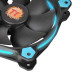 Вентилятор Thermaltake Riing 14 LED Blue (CL-F039-PL14BU-A), 140х140х25 мм, 3pin, черный