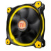 Вентилятор Thermaltake Riing 14 LED Yellow (CL-F039-PL14YL-A), 140х140х25 мм, 3pin, черный