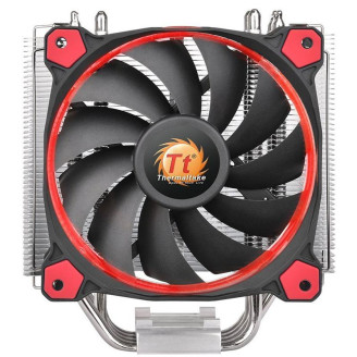 Кулер процессорный Thermaltake Riing Silent 12 Red (CL-P022-AL12RE-A), Intel: 2011-3/2011/1150/1151/1155/1156/1366/775, AMD: FM1/FM2/AM2/AM2+/AM3/AM3+, 159x140x74 мм, 4-pin