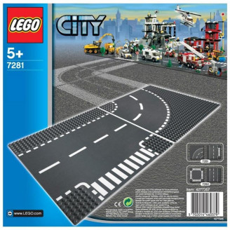 Конструктор LEGO City Пластина Поворот (7281)