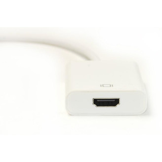 Адаптер PowerPlant (DV00DV4065) USB Type-C-HDMI, 0.15м, White