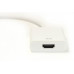 Адаптер PowerPlant (DV00DV4065) USB Type-C-HDMI, 0.15м, White