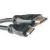 Кабель PowerPlant (KD00AS1192) miniHDMI-HDMI v1.3, 0.5м, Black