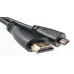 Кабель PowerPlant (KD00AS1241) HDMI-microHDMI v1.3, 0.5м, Black