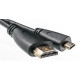 Кабель PowerPlant (KD00AS1241) HDMI-microHDMI v1.3, 0.5м, Black