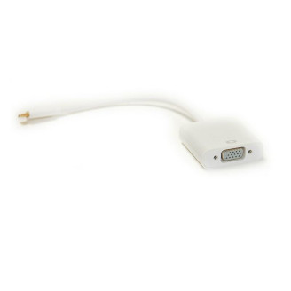 Адаптер PowerPlant (DV00DV4064) USB Type-C-VGA, 0.15м, White