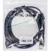 Кабель PowerPlant (KD00AS1212) USB2.0(AF)-USB2.0(AM), 5м, One ferrite, Black
