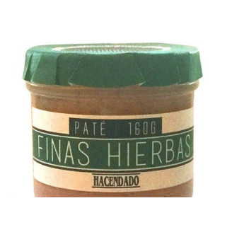 Паштет Hacendado Pate Finas Hierbas, 160 г (Испания)