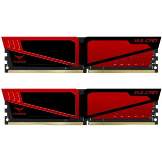 Модуль памяти DDR4 2x8GB/3200 Team T-Force Vulcan Red (TLRED416G3200HC16CDC01)