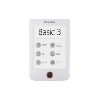 Электронная книга PocketBook Basic 3 (614) White (PB614-2-D-CIS)