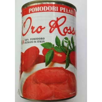 Помидоры очищенные Oro Rosso Pomodori Pelati, 400 г (Италия)