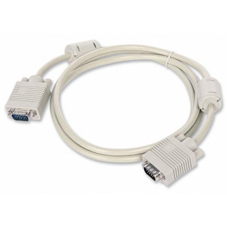 Кабель Cablexpert (CC-PPVGA-6) VGA-VGA, M/M, двойное экранир., с 2-мя феррит, 1.8м, бежевый