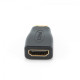 Адаптер Cablexpert HDMI - mini-HDMI (F/M), Black (A-HDMI-FC)