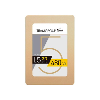 Накопитель SSD  480GB Team L5 Lite 3D Gold 2.5 SATAIII 3D TLC (T253TD480G3C101)