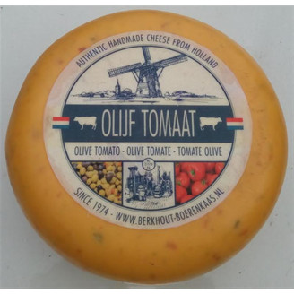 Сыр Berkhout Olijf Tomaat Cheese, 518 г (Голландия)