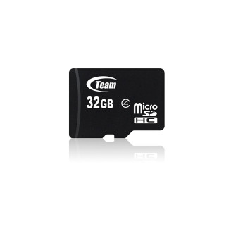 Карта памяти MicroSDHC  32GB Class 4 Team (TUSDH32GCL402)