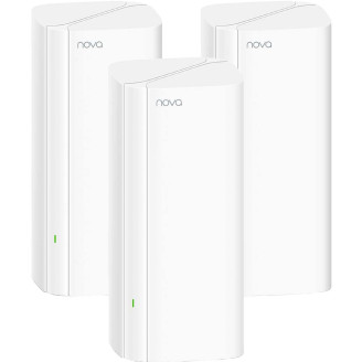 WiFi Mesh система Tenda MX12 (3-pack) (AX3000, 1xGE WAN/LAN, 2xGE LAN, 4x3dBi Internal antenna)