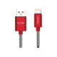 Кабель Nomi DCMQ 10i USB-Lightning, 1м Red (316214)