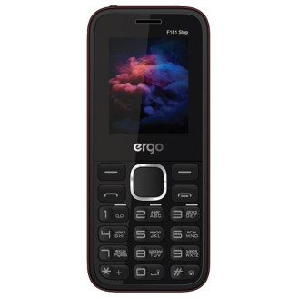 Мобильный телефон Ergo F181 Step Dual Sim Black